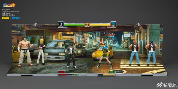 預購Q4 joytoy X SNK 暗源 格鬥天王KOF98 1/18 戰鬥場景 