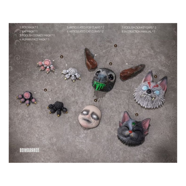 預購6月 GIYORZILLA TOYS 1/6 可動 A001 破碎的童話 匹諾曹(皮諾丘) 面具補充包 