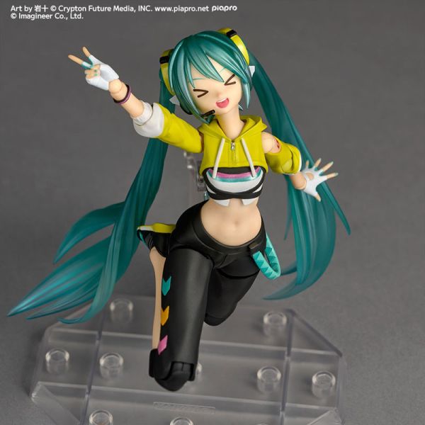預購26年2月 海洋堂Revoltech 山口式 初音未來 MIKU 健身拳擊 