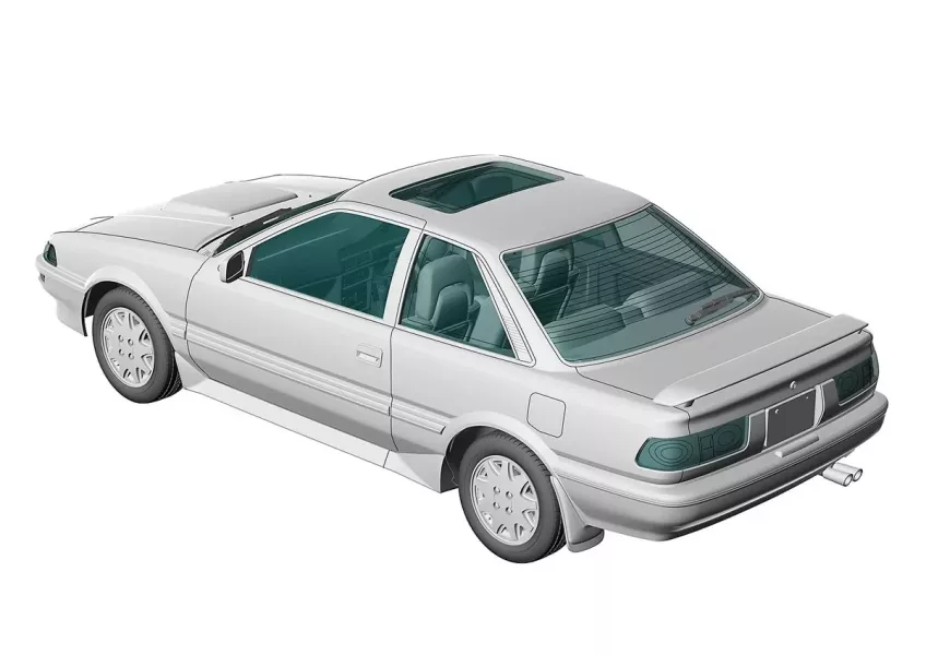 預購4月 長谷川 1/24 豐田 Sprinter Trueno AE92 GT-Z 後期型 (1989) 