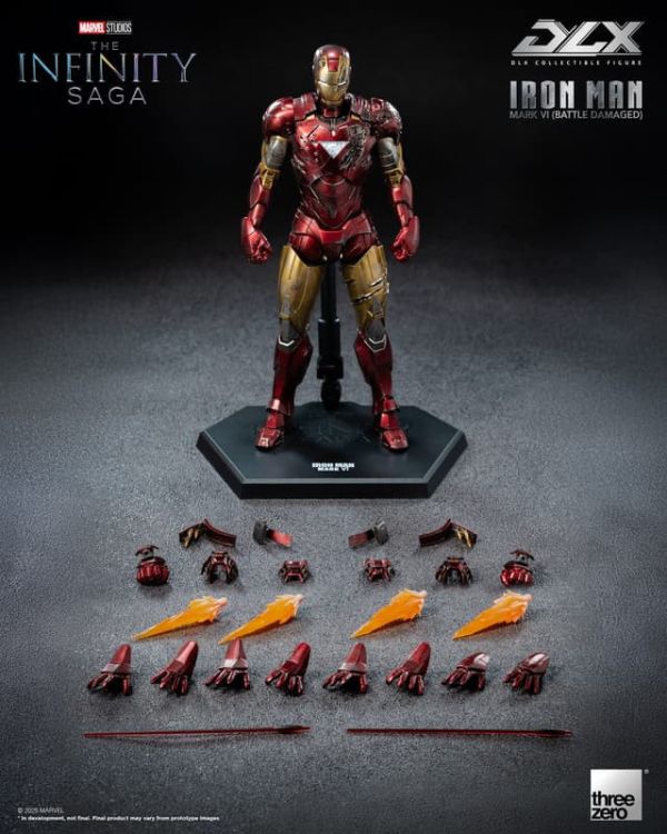 預購26年1-3月 Threezero DLX 無限傳奇 鋼鐵人 Mark 6 戰損版 海外版 