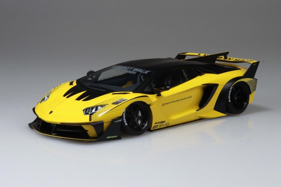 預購9月 青島社 組裝 1/24 自由步行#25 藍寶堅尼 LB-Silhouette Works Aventador GT Evo ver.1 0624 