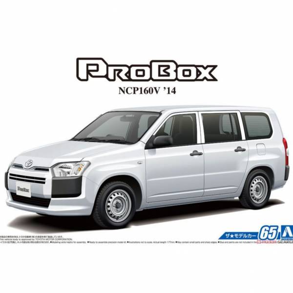 青島社 AOSHIMA 1/24 汽車模型 NCP160V Probox `14 組裝模型  