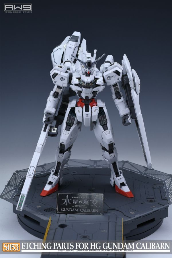鋼魂 AW S053 HG異靈鋼彈專用蝕刻片改裝套組 附水貼 