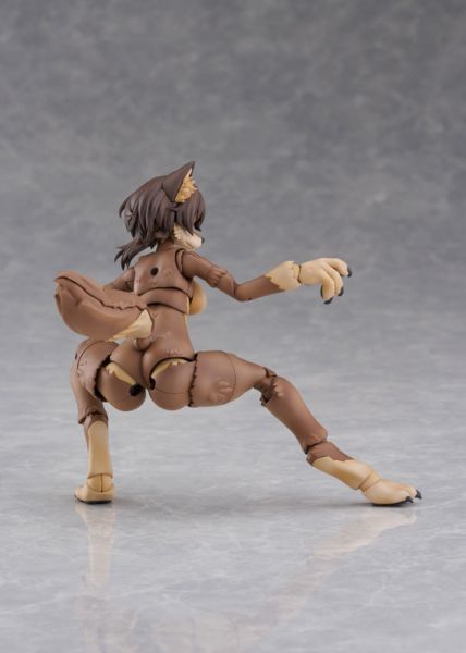 預購26年2月 青島 KEMOPLA 獸普拉 1/12 No.KP-02R 日本狼 獸娘 組裝模型 