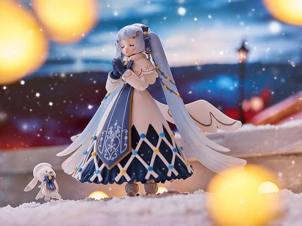 好微笑 GSC 代理版 EX-060 figma 雪未來 Glowing Snow Ver. 