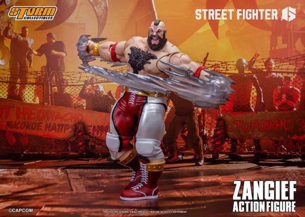 STORM TOYS 快打旋風6 街頭霸王6 桑吉爾夫 1/12 可動完成品 