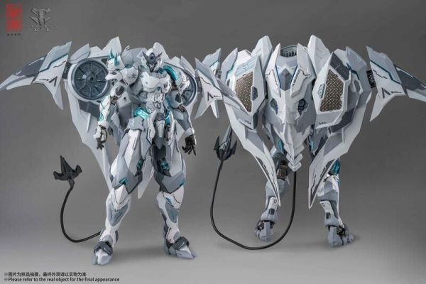 藏道模型 合金可動 影域眾 機甲系列 颭冥 白幽靈 