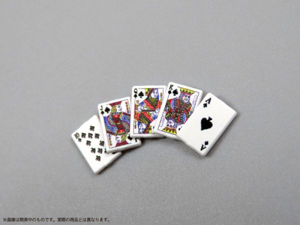 預購10月 MIC 組裝模型 1/12微縮模型 遊戲系列 撲克牌 