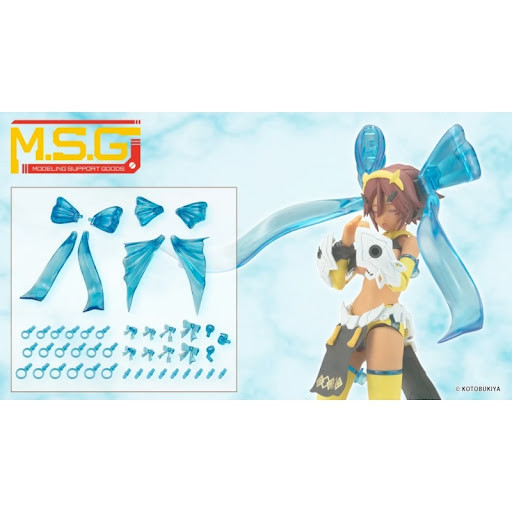 壽屋 MSG武裝零件 MO004 彩飾部件 大絲帶 結愛之心 蝴蝶結 [無機娘] 