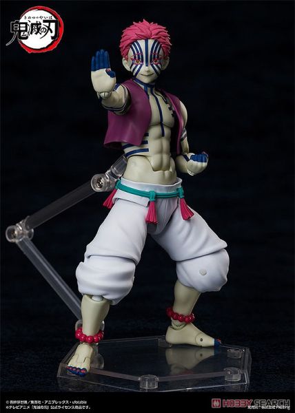 好微笑 GSC 代理版 figma 上弦之三 猗窩座 可動人偶 