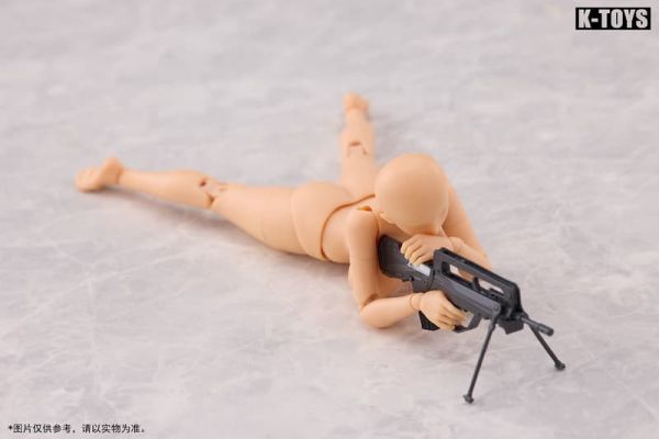 預購10-12月 K-Toys 日漫風 豐滿女素體 KT02B 黃膚 1/12 