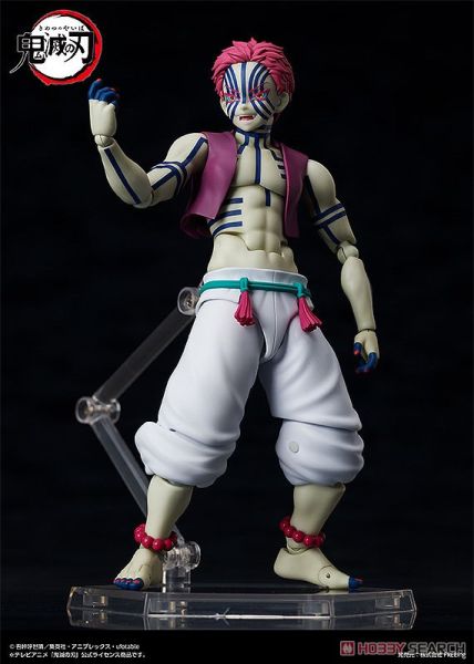 好微笑 GSC 代理版 figma 上弦之三 猗窩座 可動人偶 