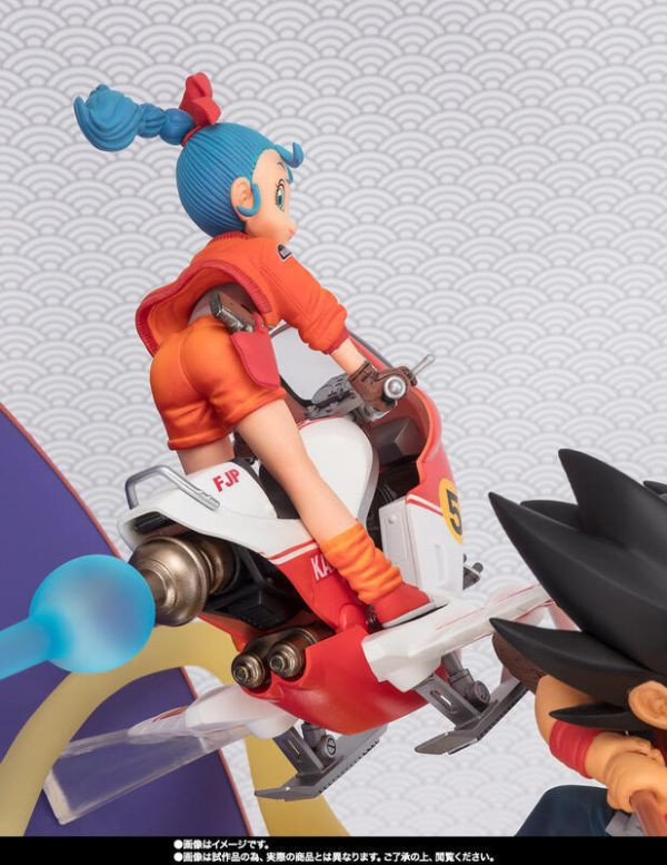 代理版 Figuarts ZERO 七龍珠 孫悟空&布瑪 PVC完成品 