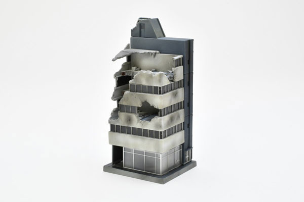 預購10月 TOMYTEC 1/144 組裝 D-CM22 廢棄大樓 