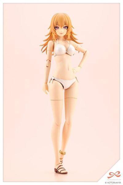 壽屋 創彩少女庭園 一條星羅 泳裝 髮型變換 組裝模型 