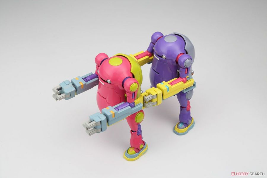 長谷川 HASEGAWA 1/35 64754 MechatroWeGo No.07 WEGO 力量型紫色和粉色 組裝模型 