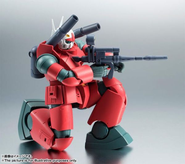 萬代 代理版 ROBOT魂 <SIDE MS> RX-77-2 鋼加農 動畫版 可動完成品 