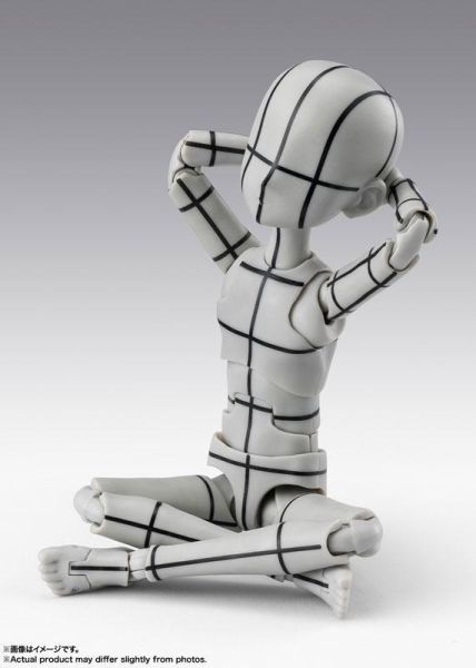 預購8月 代理版 SHF 素體君 男素體 杉森建 Edition 灰色 框線版 