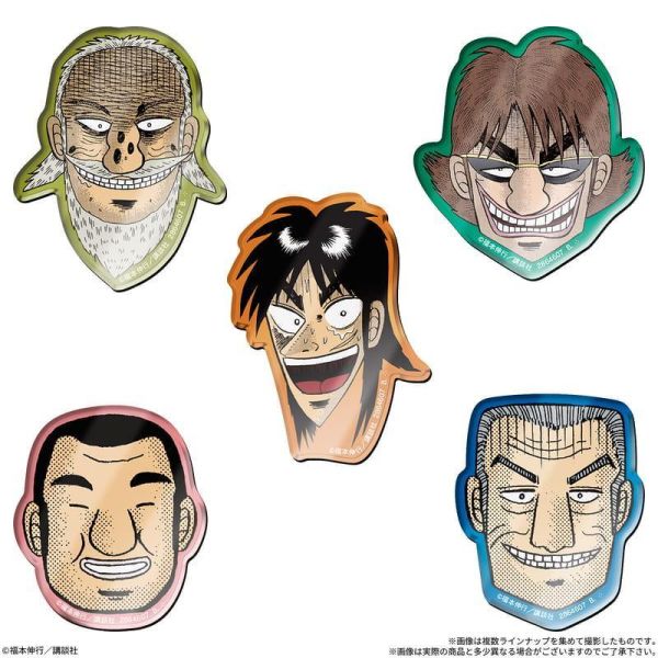 預購27年2月 萬代 BANDAI 賭博默示錄 名場面集 令人騷動的角色壓克力磁鐵篇 中盒14入 