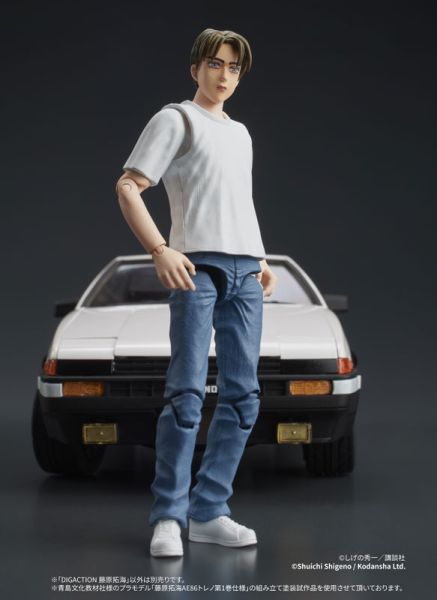 預購26年1月 DIG 1/24 DIGACTION 頭文字D 藤原拓海 可動 