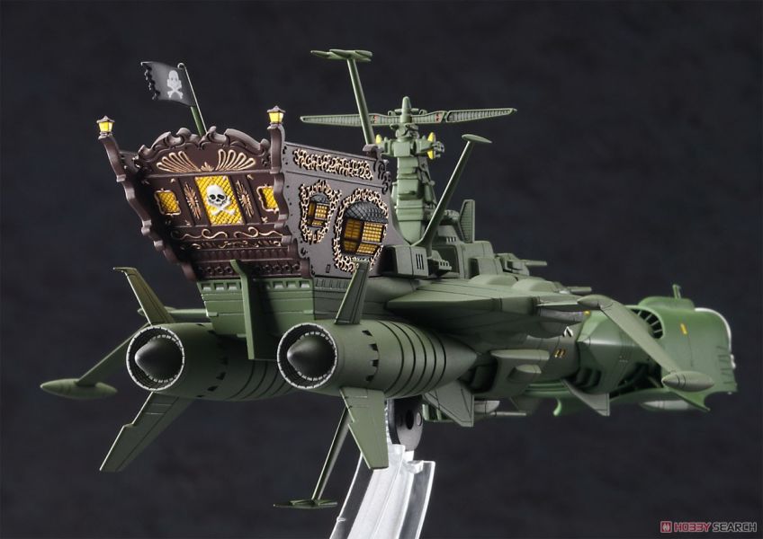 長谷川 1/2500 宇宙海賊戰艦 阿爾卡迪亞 組裝模型  