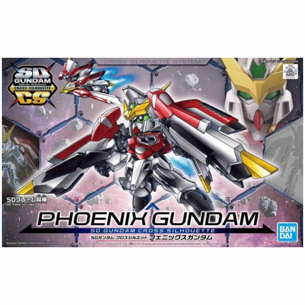 萬代 BANDAI SDCS 鋼彈模型 #17 SD鋼彈G世代火線縱橫 鳳凰鋼彈 組裝模型 