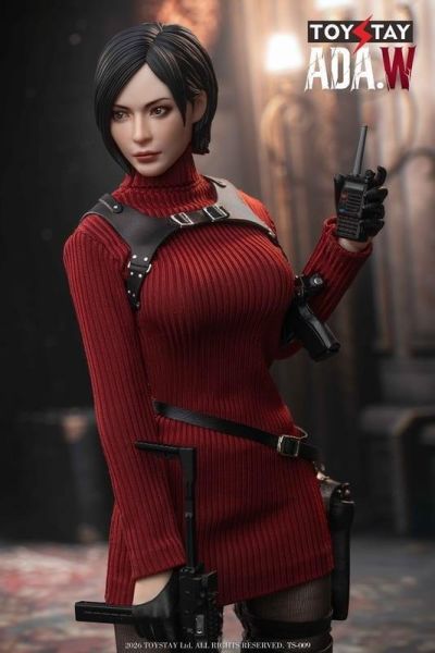 預購Q4 TOYSTAY 艾達王 紅色毛衣版 惡靈古堡4 1/6 包膠可動 