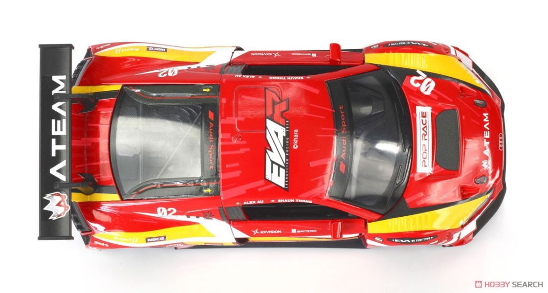 童友社 1/32 奧迪 R8 LMS EVA RT 2號機 配色 塗裝完成品 