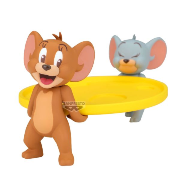 預購26年3月 BP 景品 湯姆貓與傑利鼠 Figlife Jerry＆Tuffy vol.2 置物公仔 