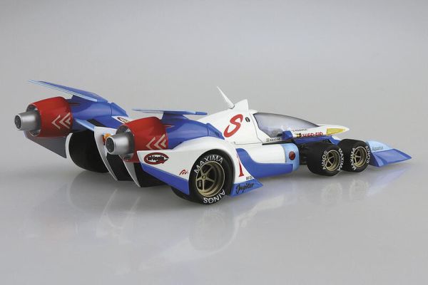 預購8月 青島 1/24 閃電霹靂車 超級阿斯拉AKF-0/G 空中轉向模式 組裝 