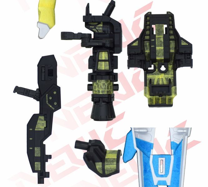 預購12月 新月 RG 飛翼零式 預裁切遮蓋膠帶