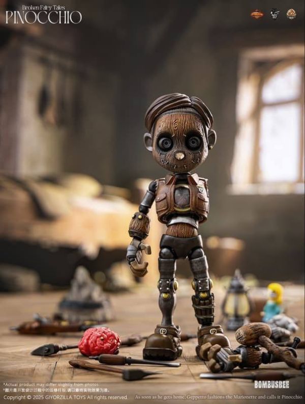 預購6月 GIYORZILLA TOYS 1/6 可動 A001 破碎的童話 匹諾曹 (皮諾丘) 