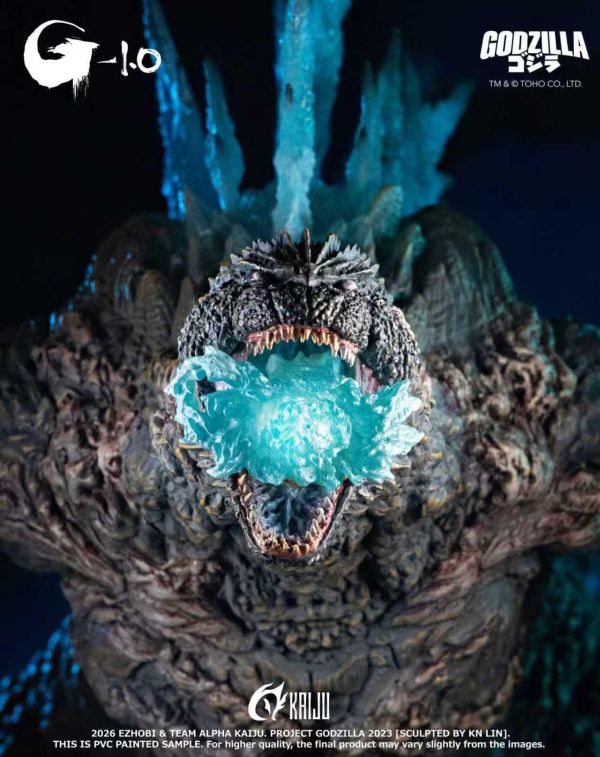 預購26年第四季 (代購)EZHOBI Aks-1.0哥吉拉 絕地吐息（藍色背鰭蓄光） 
