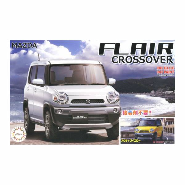 富士美 FUJIMI 1/24 汽車 NX 004 EX1 066042 MAZDA FLAIR CROSSOVER (黃色) 