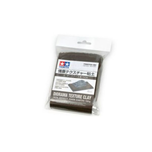 田宮 TAMIYA 87222 情景黏土 深色 150g 簡單做場景 