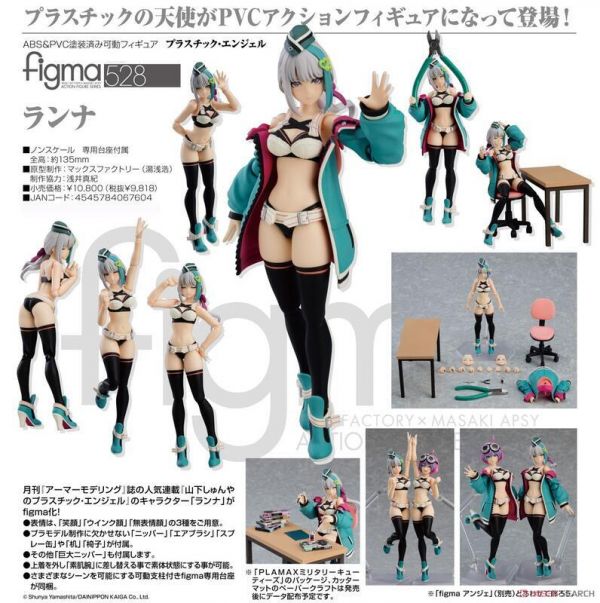 好微笑 GSC 代理版 figma 528 Lanna Plastic Angel 