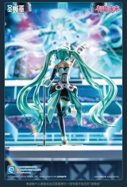 (盒損)聖斯基X初音未來 SSKMIKU01 初音未來 唱響未來公式服(附初回特典) 組裝模型 