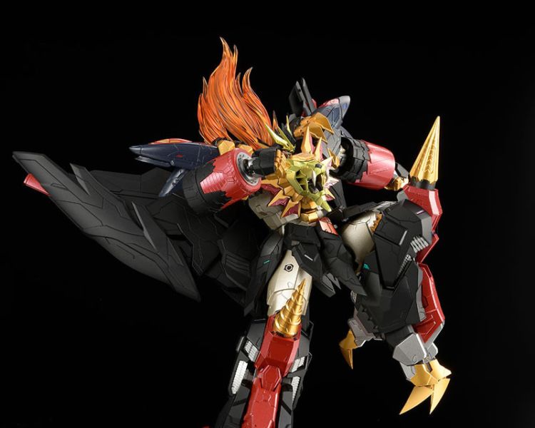 AMAKUNITECH 壽屋 勇者王GaoGaiGar Final 始源勇者王 我王凱牙 組裝模型 18cm 