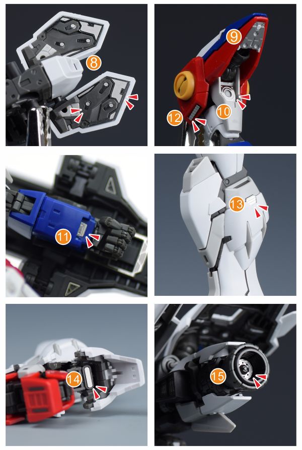 預購12月 新月 RG1/144 飛翼零式蝕刻片(背膠款) 