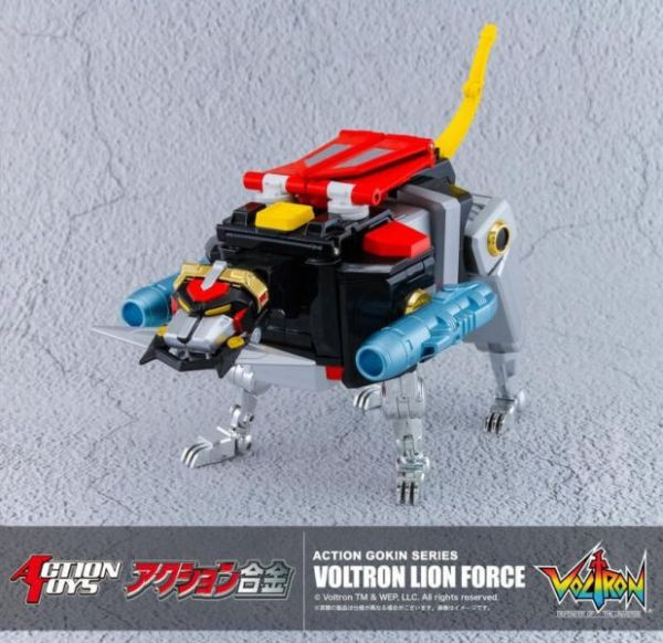 ActionToys 合金 Voltron Lion Force  五獅合體 百獸王 附特典 