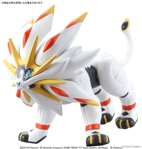 萬代 BANDAI 寶可夢/神奇寶貝 POKEPLA 收藏集 快組版 #39 索爾迦雷歐 組裝模型 