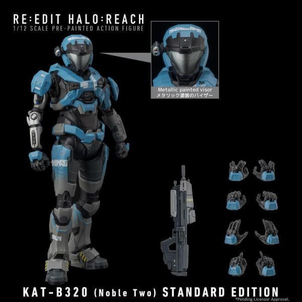 千值練 RE:EDIT 1000Toys HALO 最後一戰 KAT-B320 貴族2號 