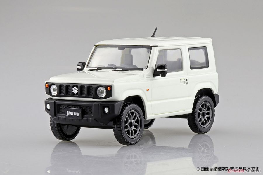 青島社 AOSHIMA 1/32 SNAP KIT 08-E 鈴木 SUZUKI JIMNY 珍珠白 (多色成型免膠水)  