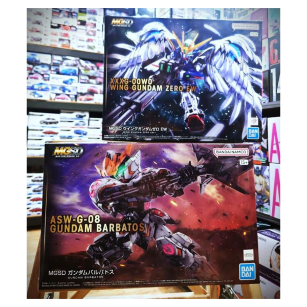 萬代 BANDAI MGSD 飛翼零式EW+獵魔鋼彈 雙入套組 組裝模型 