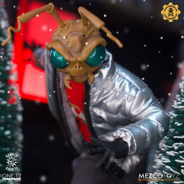 Mezco Gomez 1:12 聖誕節螞蟻 可動人偶 