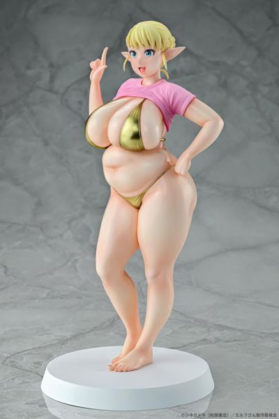 預購26年5月 Q-six 精靈小姐瘦不了 繪留札 1/7 Gold ver. 