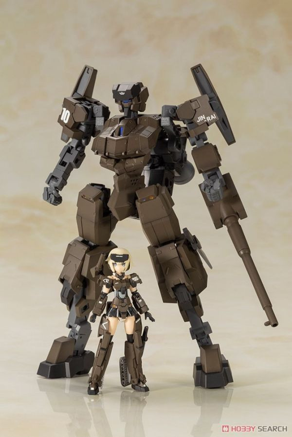 壽屋 KOTOBUKIYA  Frame Arms Girl 機甲少女 掌中少女 轟雷與迅雷武裝 組裝模型 附特典 