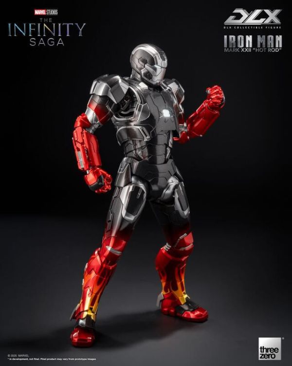 預購26年1-3月 threezero DLX 復仇者聯盟 鋼鐵人 Mark 22 MK22 火柱 熱棒 