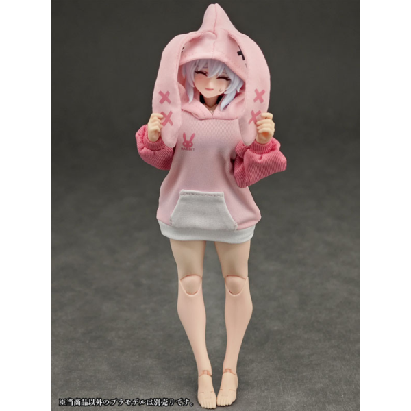 預購26年4月 Alphamax 派對動物女孩 家居服 兔子連帽衫 不含人偶本體 